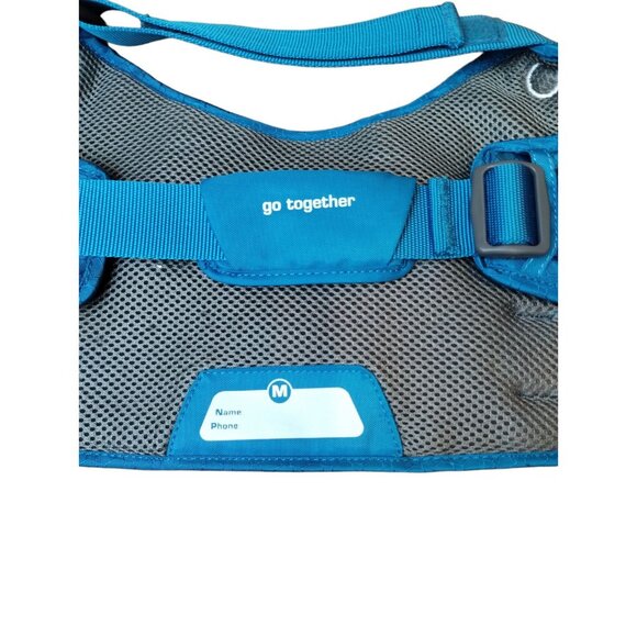 Kurgo RSG Townie Harness Size: Medium Blue and Charcoal Grey (New) - Picture 8 of 13